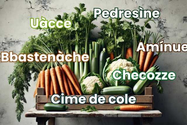 Bbasten�che, pedres�ne, checozze, u�cce: ecco l'origine dei nomi delle verdure baresi